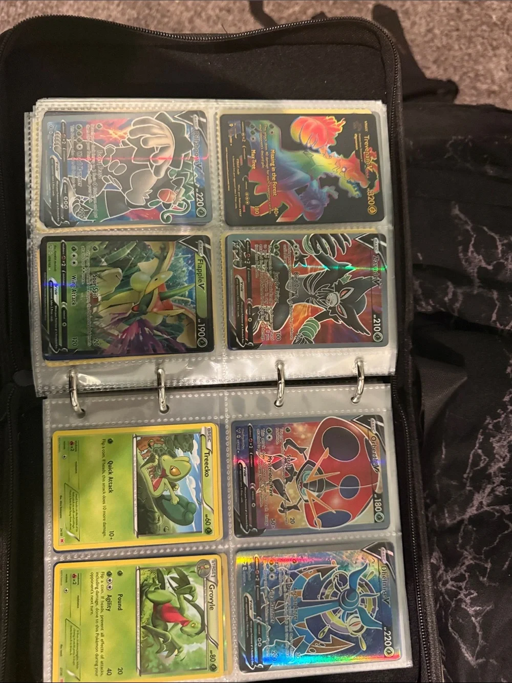 Full Pokemon Binder - Over $1500 Spent in Total Collection